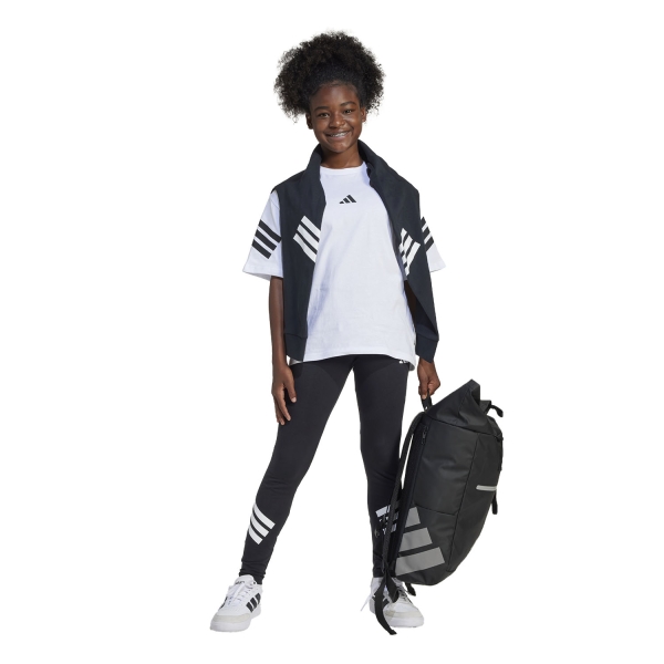 adidas Back to University Rolltop Zaino - Black/White