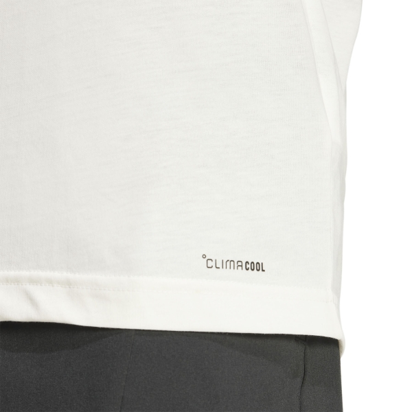 adidas CLIMACOOL Graphic T-Shirt - Chalk White
