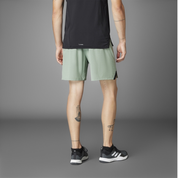 adidas D4T Heat.RDY 5in Shorts - Silver Green