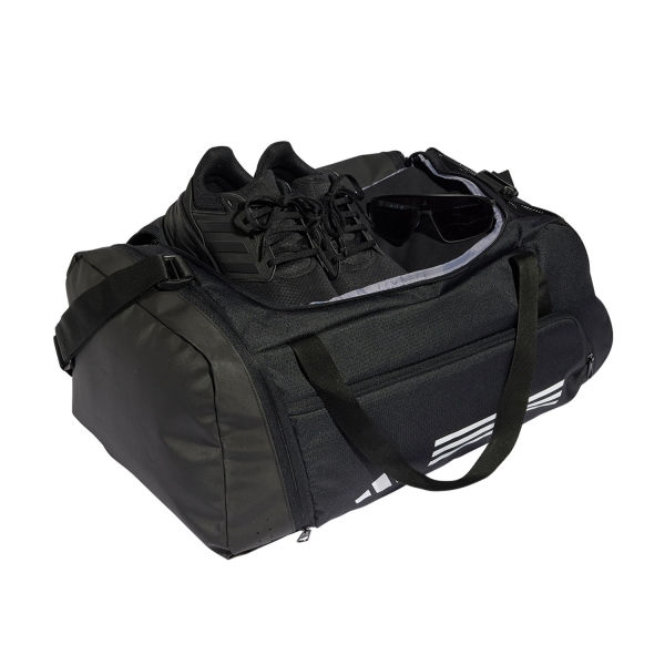 adidas Essentials 3 Stripes Small Medium - Black/White