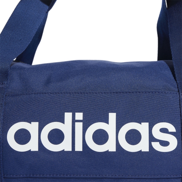adidas Linear Mini Duffle - Dark Blue/White