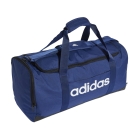 adidas Linear Logo Medium Duffle - Dark Blue/White