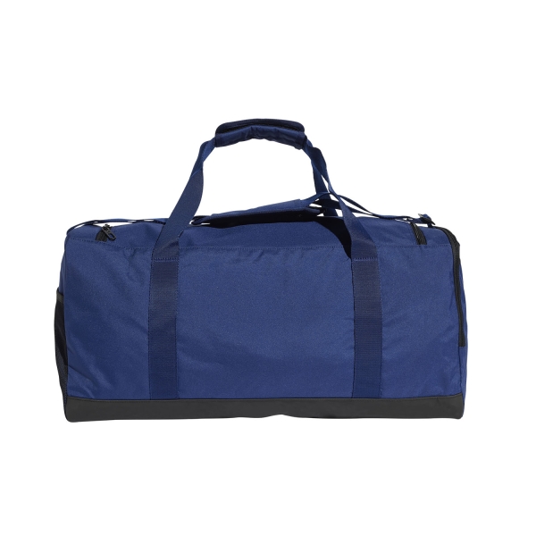 adidas Linear Logo Medium Duffle - Dark Blue/White