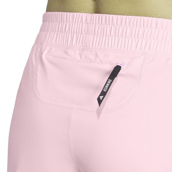 adidas Own The Run 3in Shorts - Clear Pink