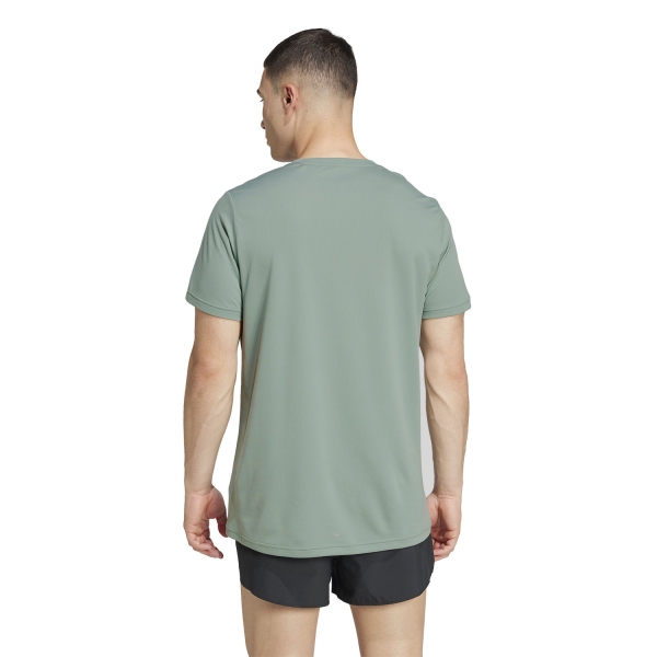 adidas Run It Camiseta - Silver Green