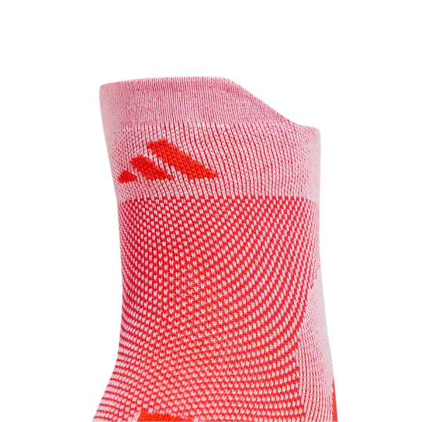 adidas RUNxADIZERO Calcetines - White/Lucid Red