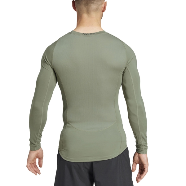 adidas TechFIT Maglia - Silver Pebble