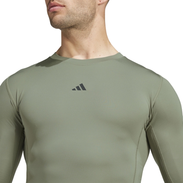 adidas TechFIT Maglia - Silver Pebble