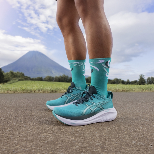 Asics Gel Nimbus 27 - Wave Teal/Saxon Green