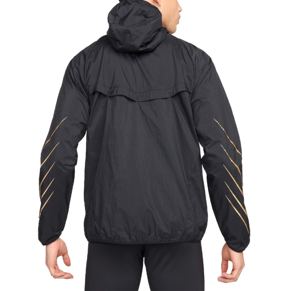 Nike Dri-FIT UV Stride X Jakob Giacca - Black/Metallic Gold