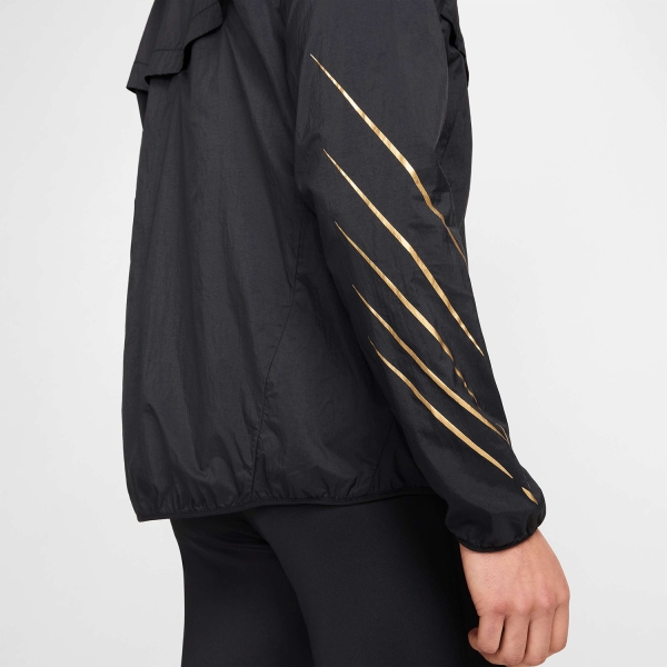 Nike Dri-FIT UV Stride X Jakob Giacca - Black/Metallic Gold