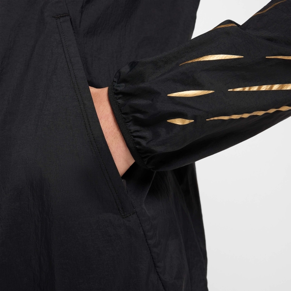 Nike Dri-FIT UV Stride X Jakob Giacca - Black/Metallic Gold