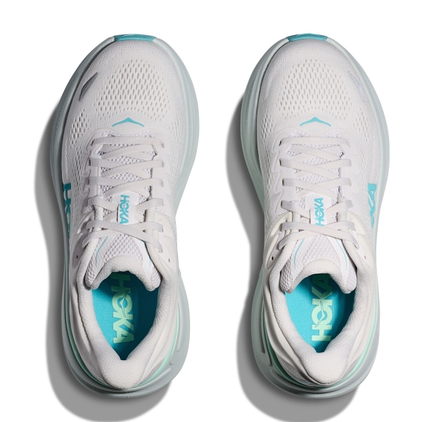 Hoka Bondi 9 - Frost/Cielo Blue
