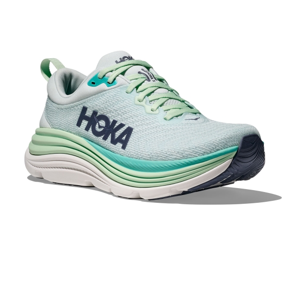 Hoka Gaviota 5 - Snow Melt/Cielo Blue