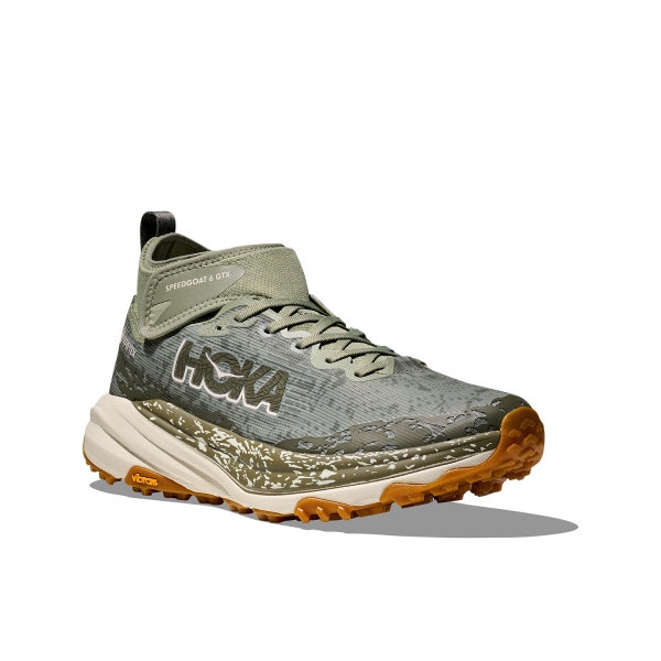 Hoka Speedgoat 6 Mid GTX - Sea Moss/Oat Milk