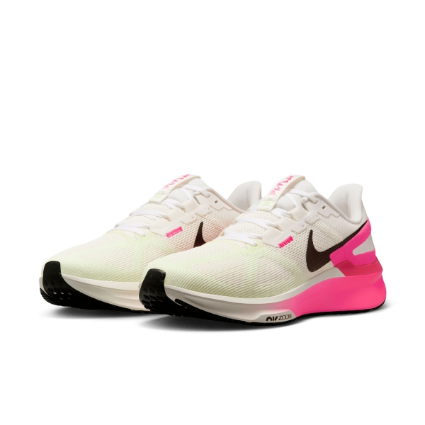 Nike Air Zoom Structure 25 CM - Sail/Sequoia/Hyper Pink/Bright Crimson
