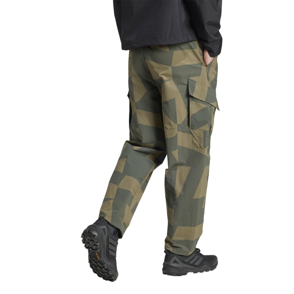 adidas Terrex Xploric Cargo Printed Pantaloni - Carbon/Legend Ivy/Olive Strata/Orbit Green