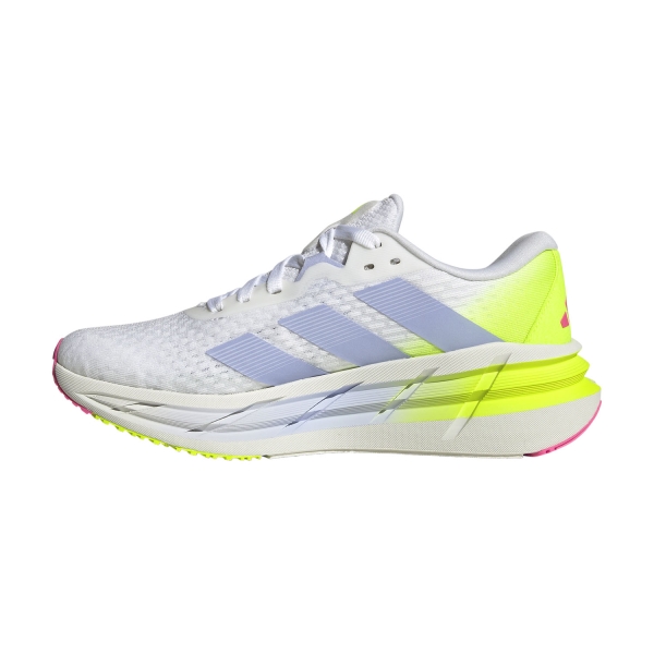 adidas Adistar 3 - FTWR White/Violet Tone/Lucid Lemon