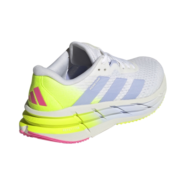 adidas Adistar 3 - FTWR White/Violet Tone/Lucid Lemon
