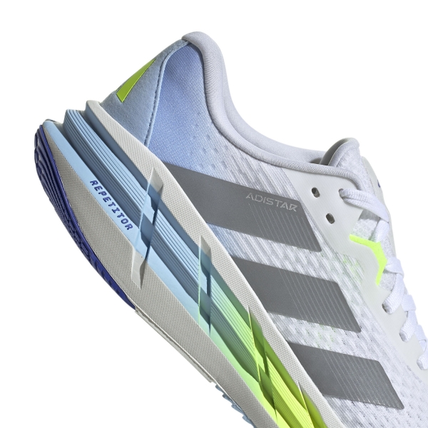 adidas Adistar 3 - FTWR White/Grey/Lucid Lemon