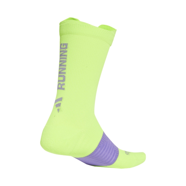 adidas RUNxGRAFIC Socks - Lucid Lemon/Volet Fusion
