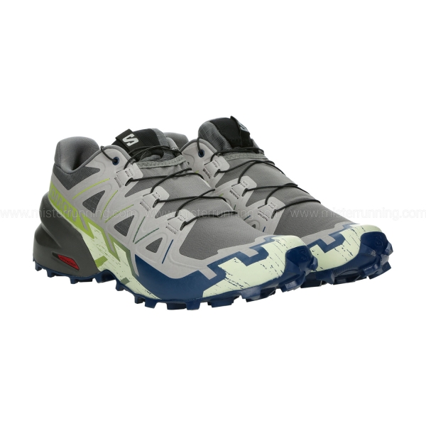 Salomon Speedcross 6 - Castlerock/Lime Cream/Poseidon