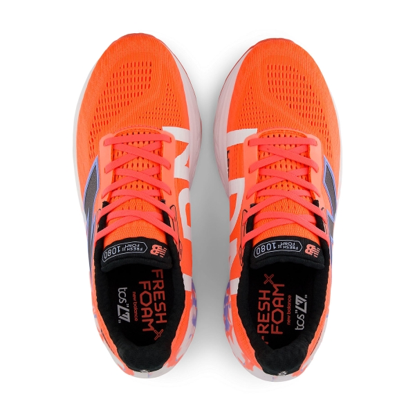 New Balance Fresh Foam X 1080 v14 London Marathon - Urgent Red/White