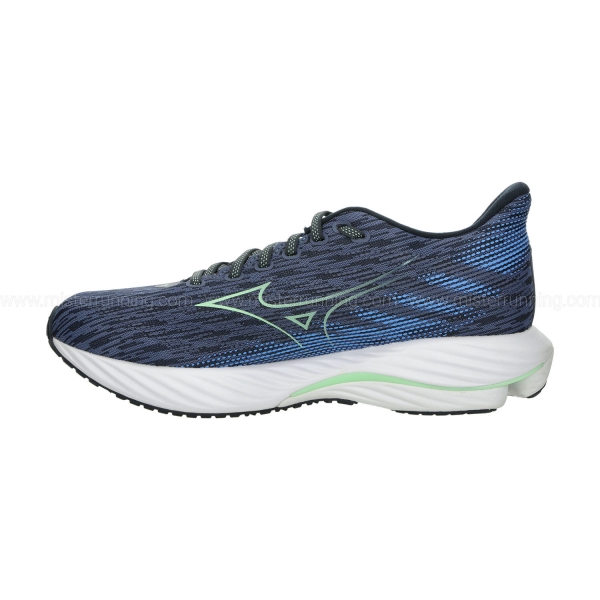 Mizuno Wave Rider 28 - White/Estate Blue/Mugen Blue