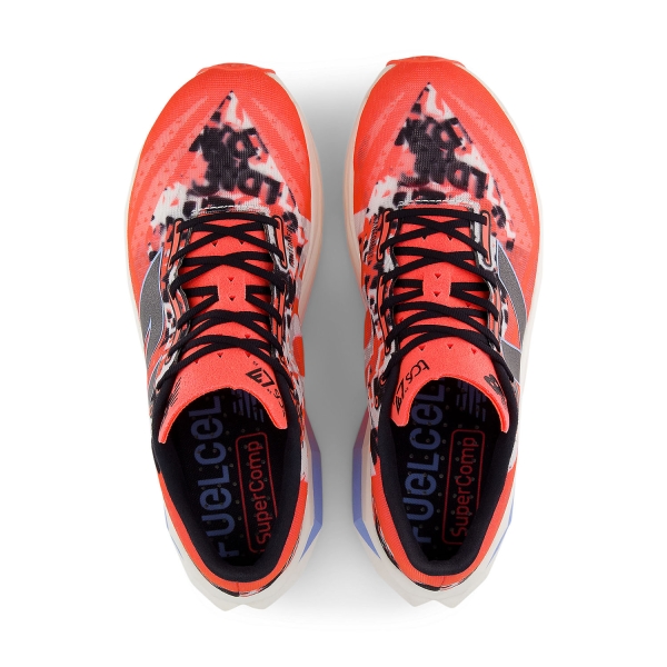 New Balance FuelCell SuperComp Elite v4 London Marathon - Urgent Red/White