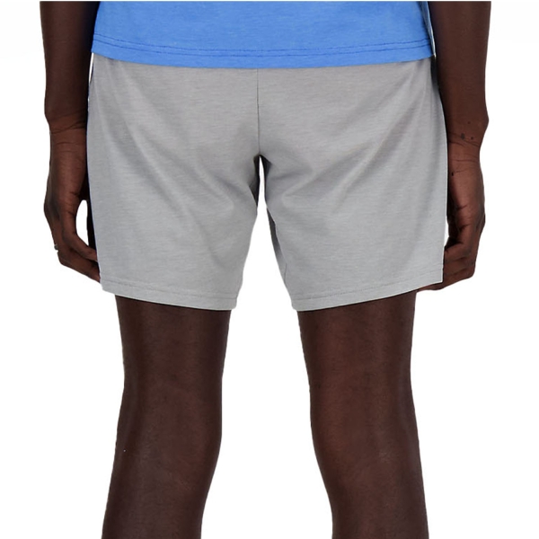 New Balance Heathertech 7in Pantaloncini - Graphite