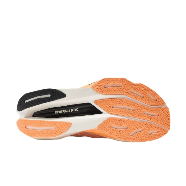 New Balance FuelCell SuperComp Elite v4 - White/Angora/Hot Mango