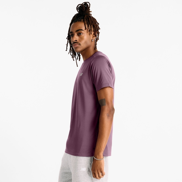 New Balance Performance Maglietta - Faded Plum