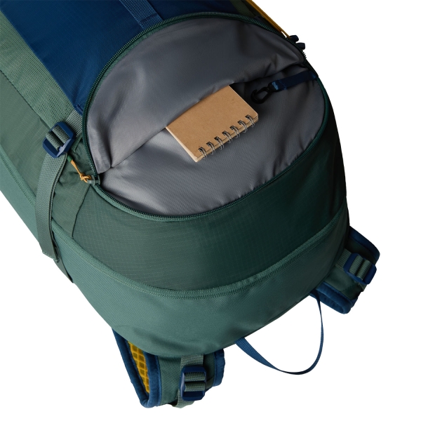 The North Face Basin 36 Backpack - Duck Green/Shady Blue