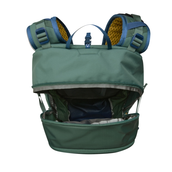 The North Face Basin 36 Backpack - Duck Green/Shady Blue