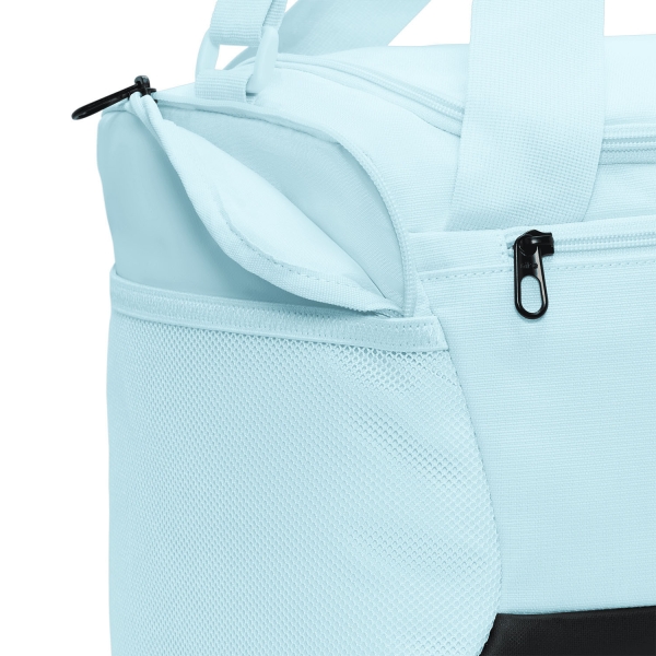 Nike Brasilia 9.5 Mini Duffle - Glacier Blue/Black