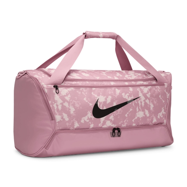 Nike Brasilia 9.5 Graphic Medium Duffle - Elemental Pink/Black