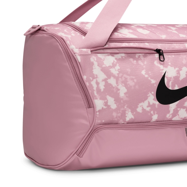 Nike Brasilia 9.5 Graphic Medium Duffle - Elemental Pink/Black