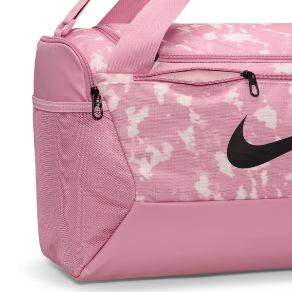 Nike Brasilia 9.5 Graphic Small Duffle - Elemental Pink/Black