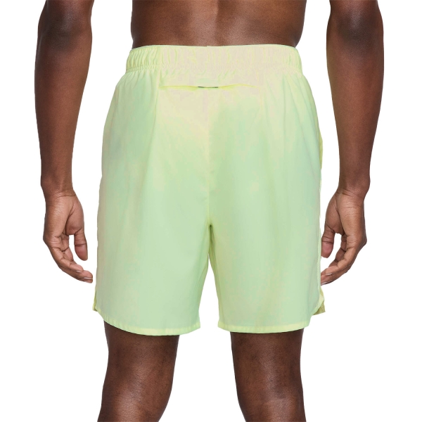 Nike Challenger Logo 7in Shorts - Barely Volt/Reflective Silver