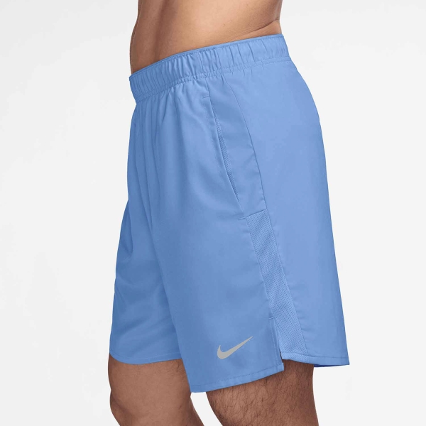 Nike Challenger Logo 7in Pantaloncini - University Blue/Reflective Silver