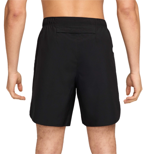 Nike Challenger Run 7in Pantaloncini - Black/Barely Volt