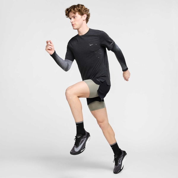 Nike Dri-FIT ADV Run Division Maglietta - Black/Anthracite/Reflective Silver