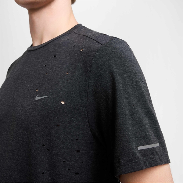 Nike Dri-FIT ADV Run Division Maglietta - Black/Anthracite/Reflective Silver