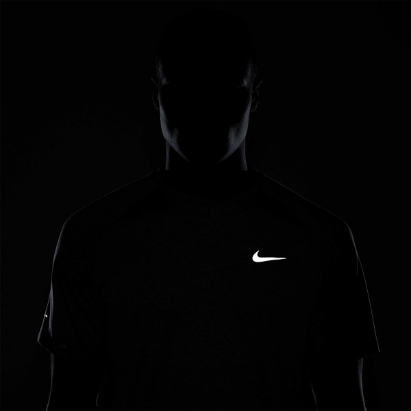Nike Dri-FIT ADV Stride Camiseta - Smoke Grey/Heather/Reflective Silver