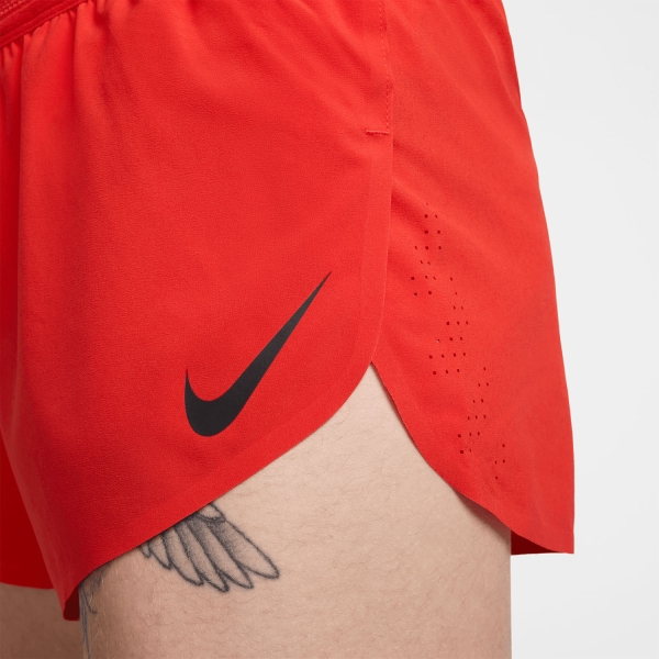 Nike Dri-FIT ADV AeroSwift 2in Shorts - Light Crimson/Black