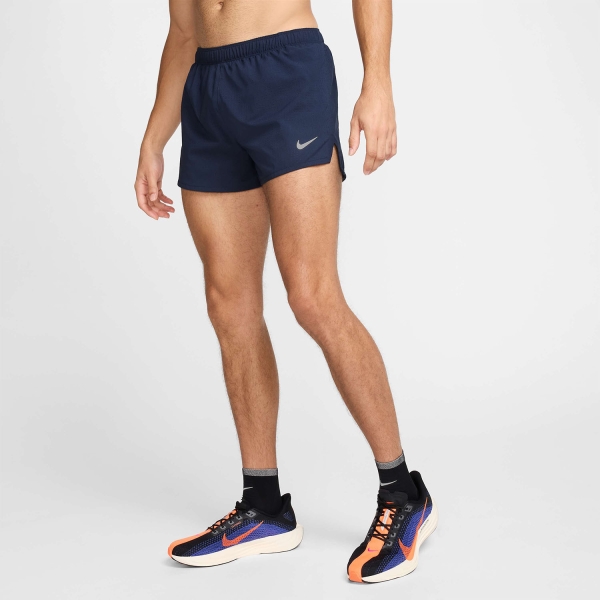 Nike Dri-FIT Fast 3in Shorts - Obsidian/Black/Reflective Silver