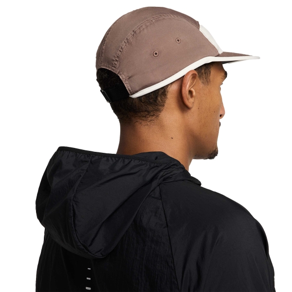 Nike Dri-FIT Fly Cappello - Mink Brown/Phantom/Black