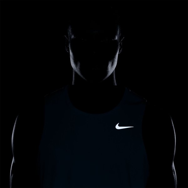 Nike Dri-FIT Miler Run Tank - Dusty Cactus/Reflective Silver