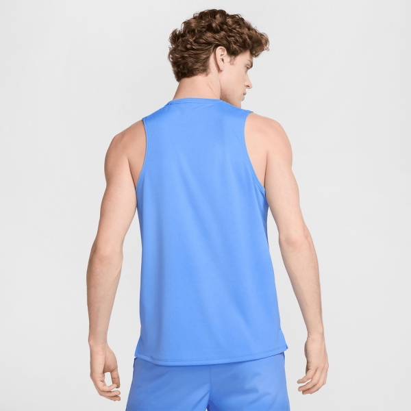 Nike Dri-FIT Miler Run Canotta - University Blue/Reflective Silver