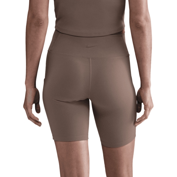 Nike Dri-FIT One 8in Pantaloncini - Mink Brown/Black